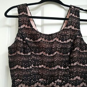 💕Black and Pink Mini Dress 💕